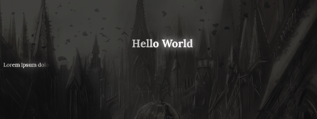 Staggered Glow In Text